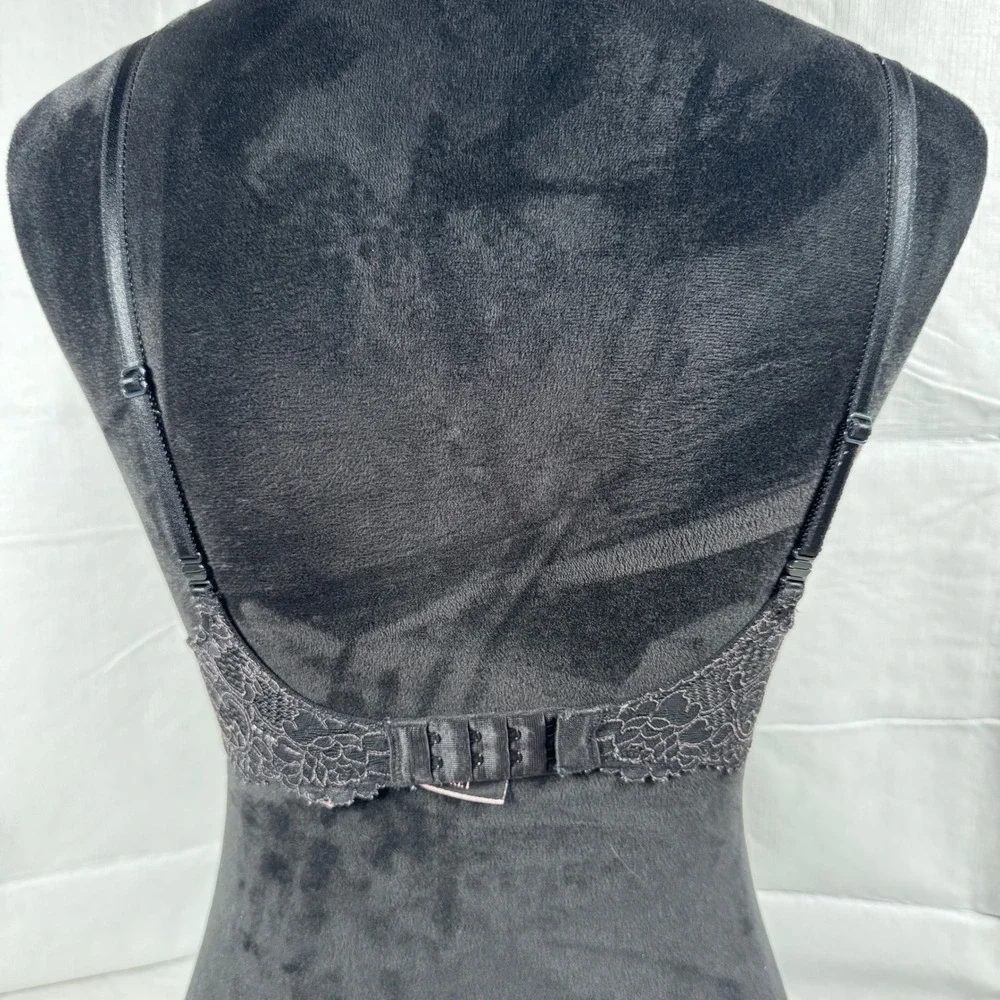 Victoria's Secret Dream Angels Push Up Womens Bra 34A Black Lace 325215-DL3